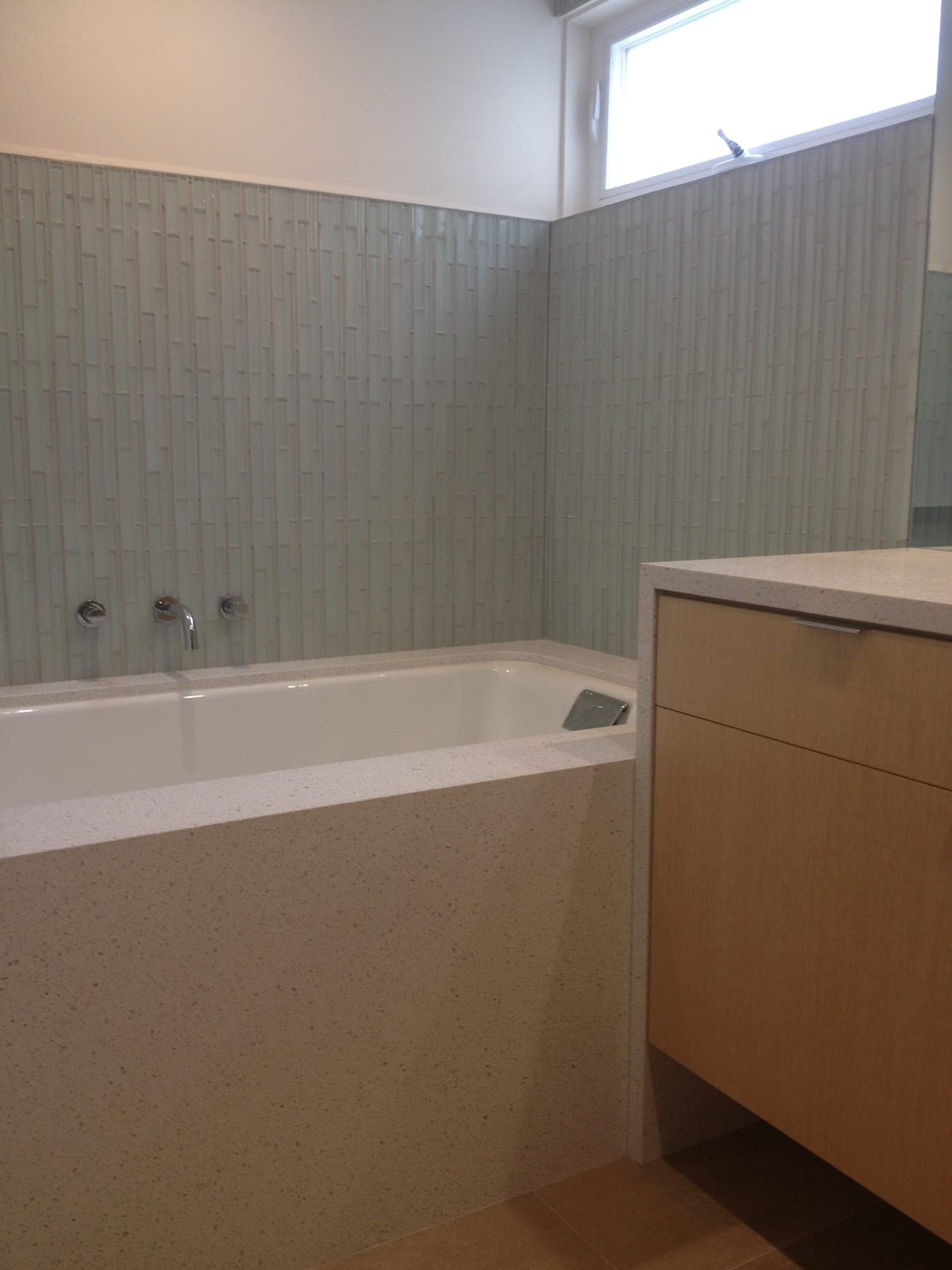 Beverly Hills Spa Bathroom — completed bathroom by Accelerate Construction in Beverly Hills, CA