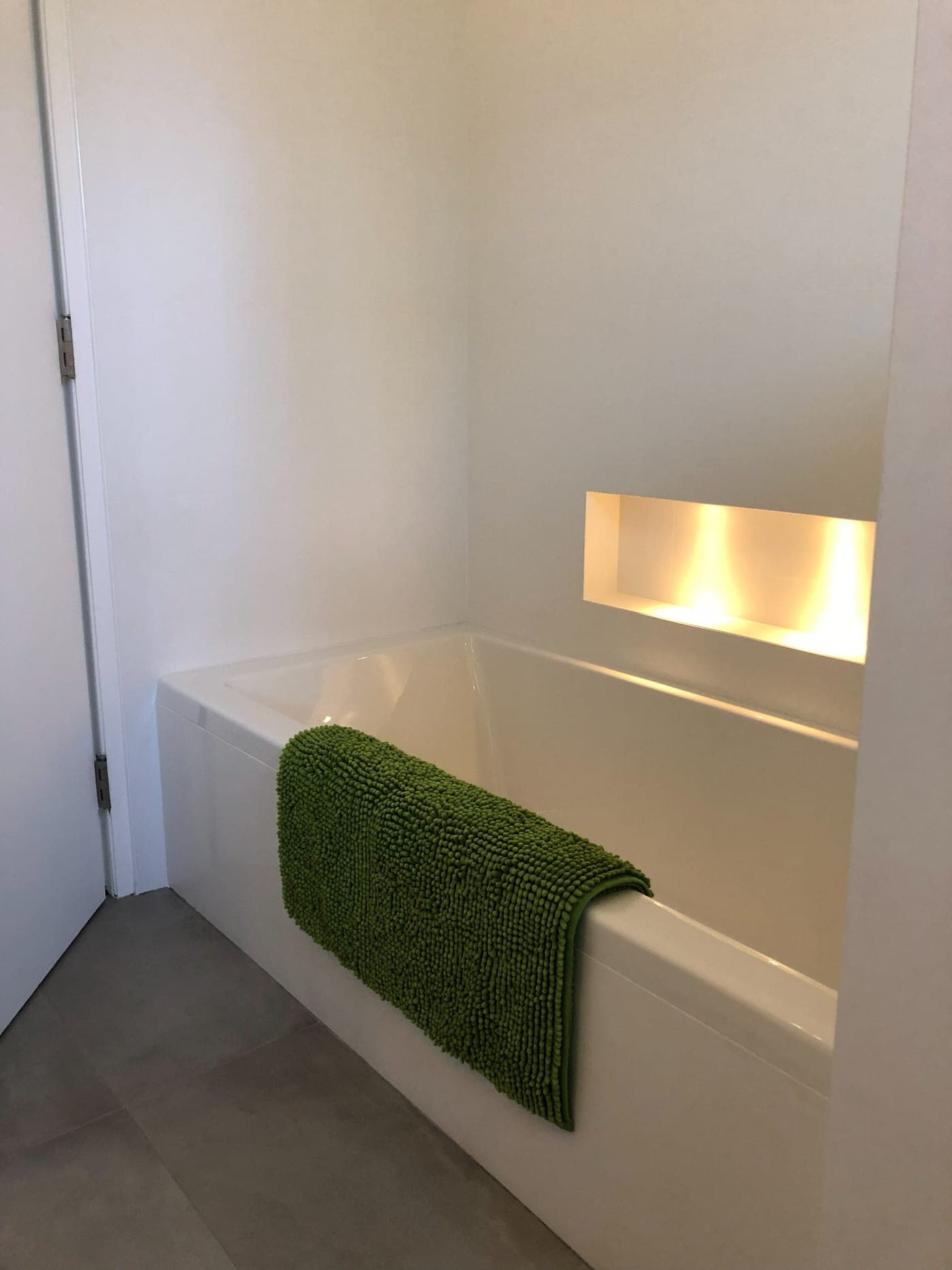 Beverly Hills 3D-Tile Bathroom — completed bathroom by Accelerate Construction in Beverly Hills, CA