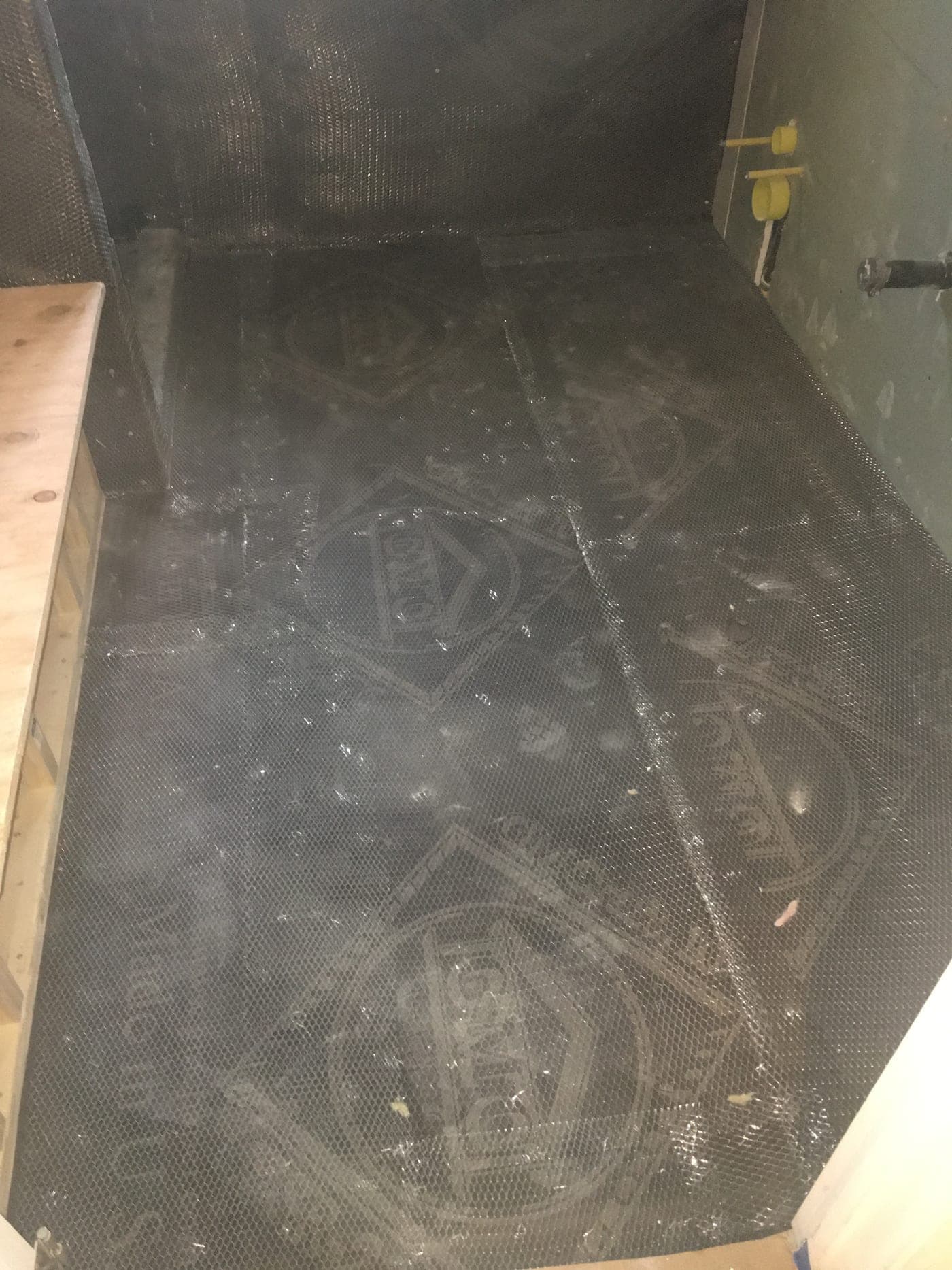 Beverly Hills 3D-Tile Bathroom — During photo 2