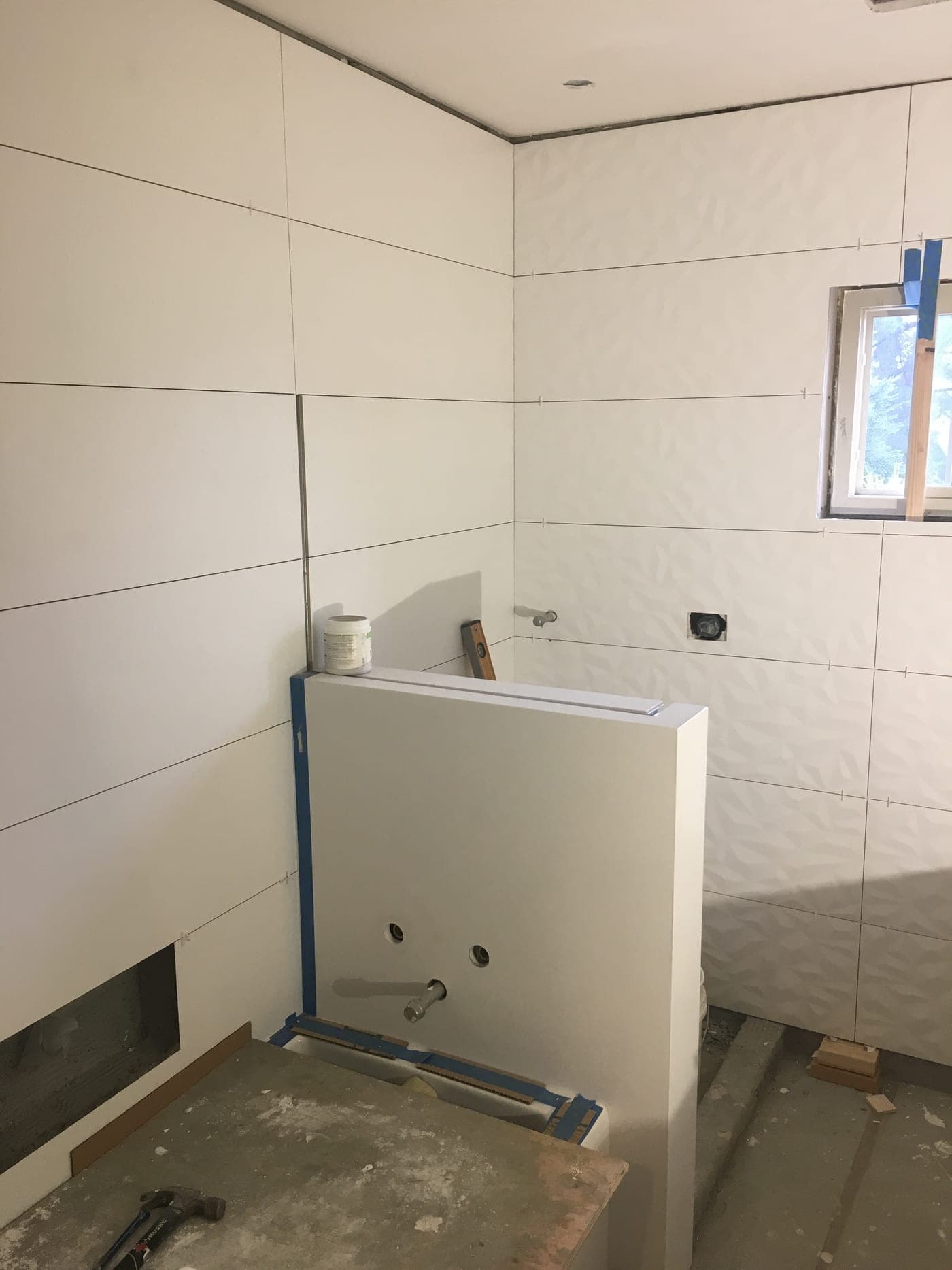 Beverly Hills 3D-Tile Bathroom — During photo 5