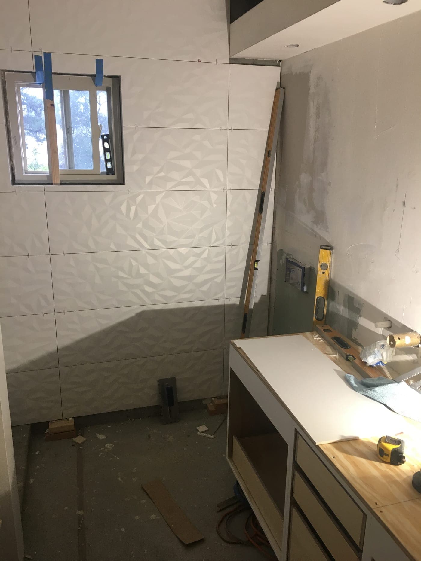 Beverly Hills 3D-Tile Bathroom — During photo 6