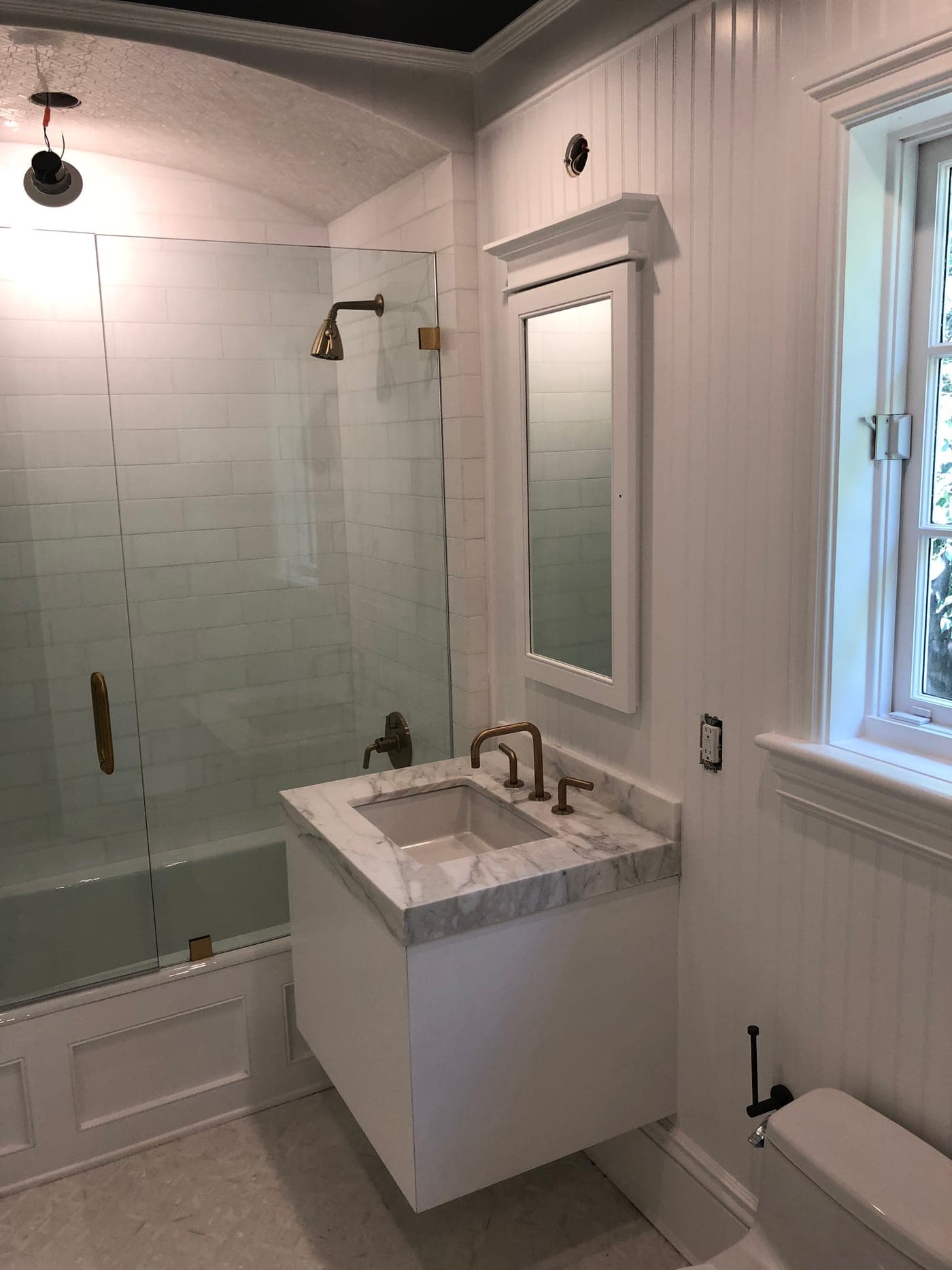 Calabasas Bathroom Renovation — completed bathroom by Accelerate Construction in Calabasas, CA