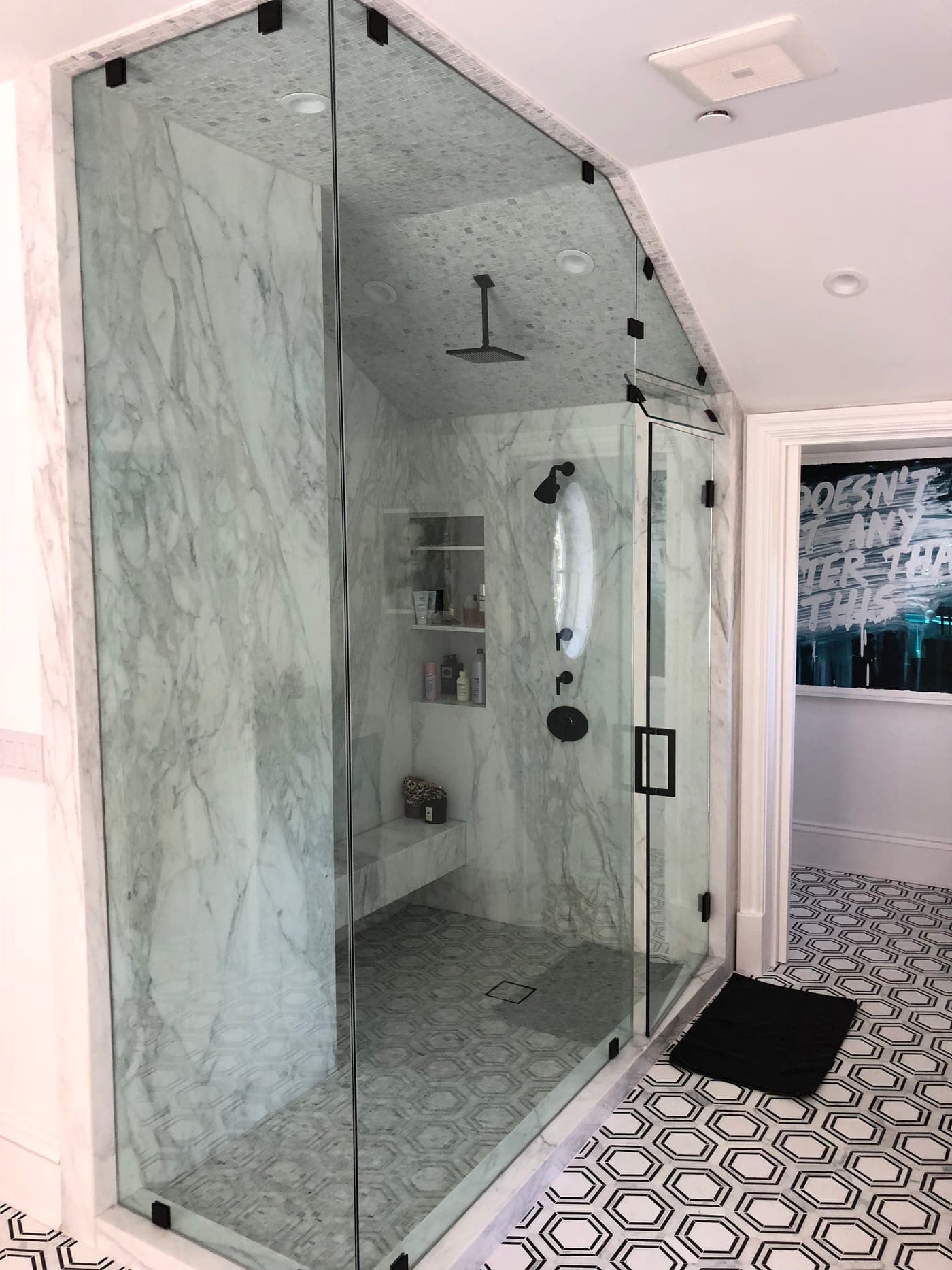 Pacific Palisades Master Bath Renovation — completed bathroom by Accelerate Construction in Pacific Palisades, CA