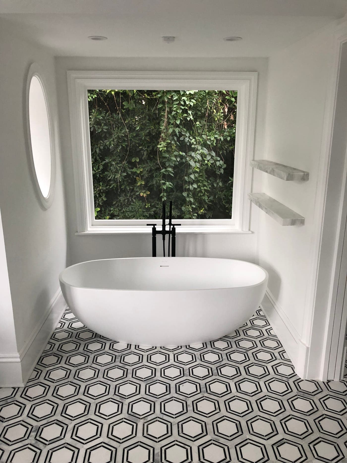 Pacific Palisades Master Bath Renovation — completed bathroom by Accelerate Construction in Pacific Palisades, CA