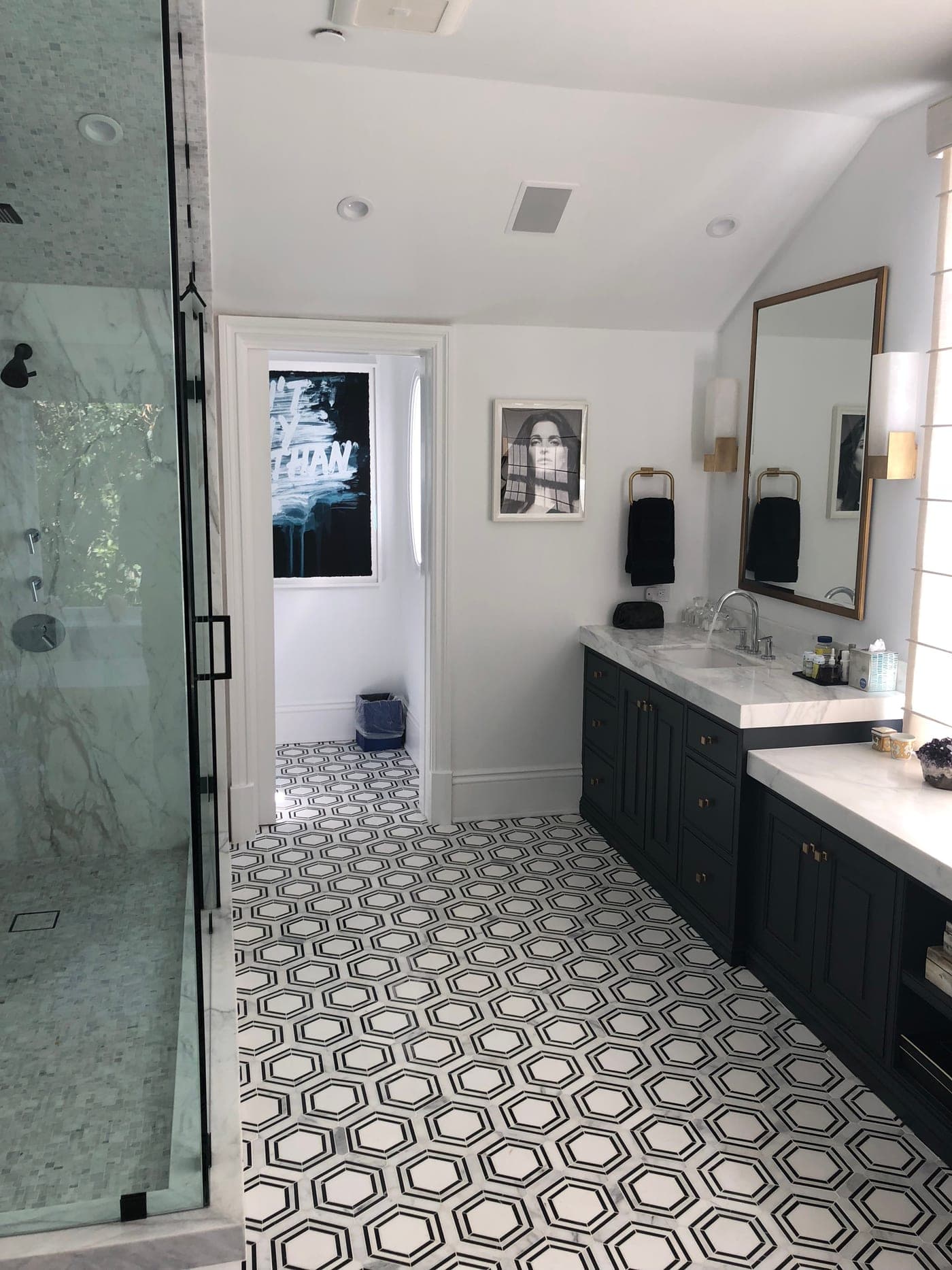 Pacific Palisades Master Bath Renovation — completed bathroom by Accelerate Construction in Pacific Palisades, CA