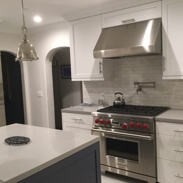 Pacific Palisades Kitchen Renovation — completed kitchen by Accelerate Construction in Pacific Palisades, CA