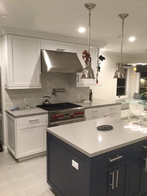 Pacific Palisades Kitchen Renovation — completed kitchen by Accelerate Construction in Pacific Palisades, CA