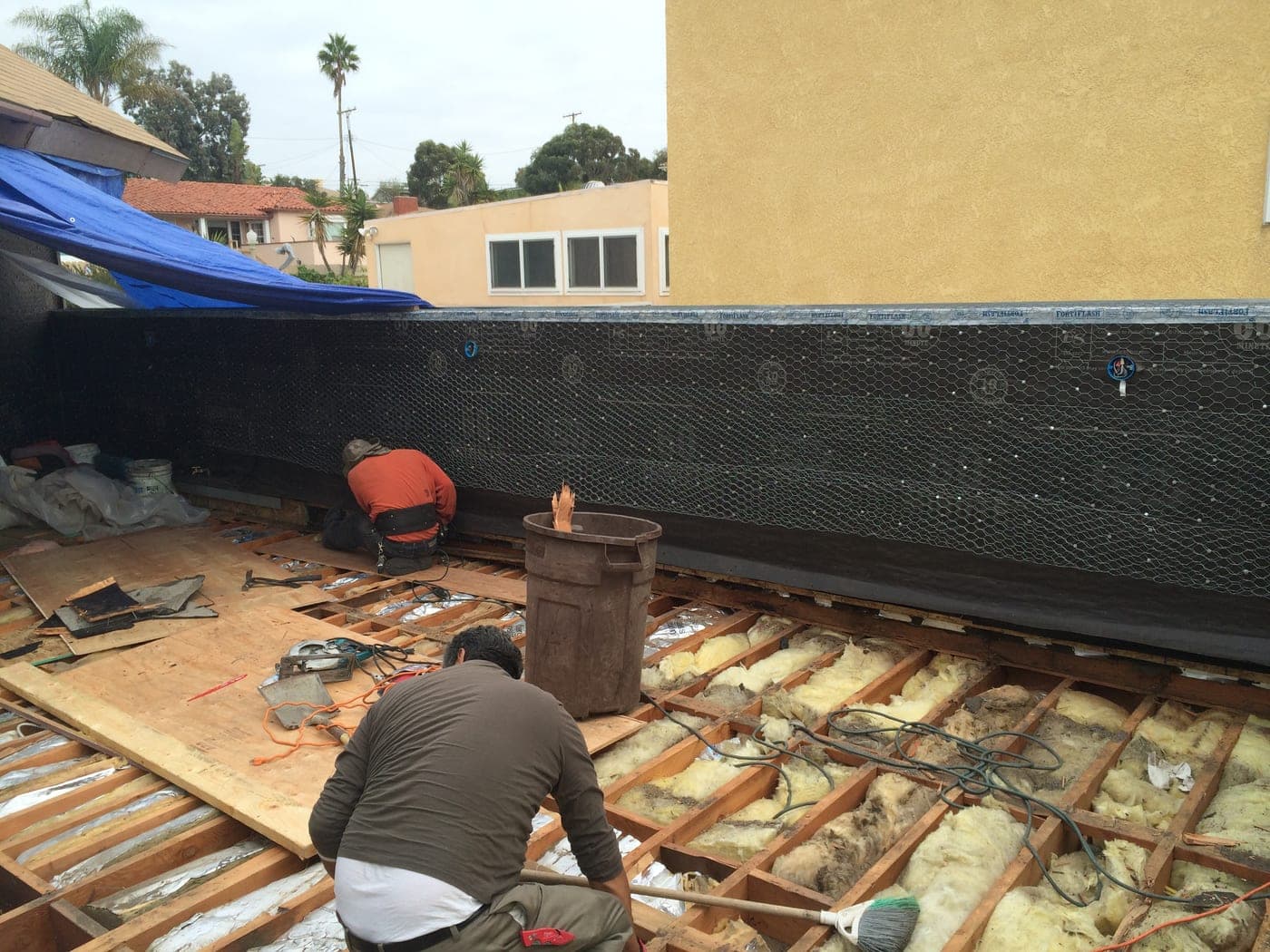 Playa del Rey Stucco, Deck & Railing — During photo 5