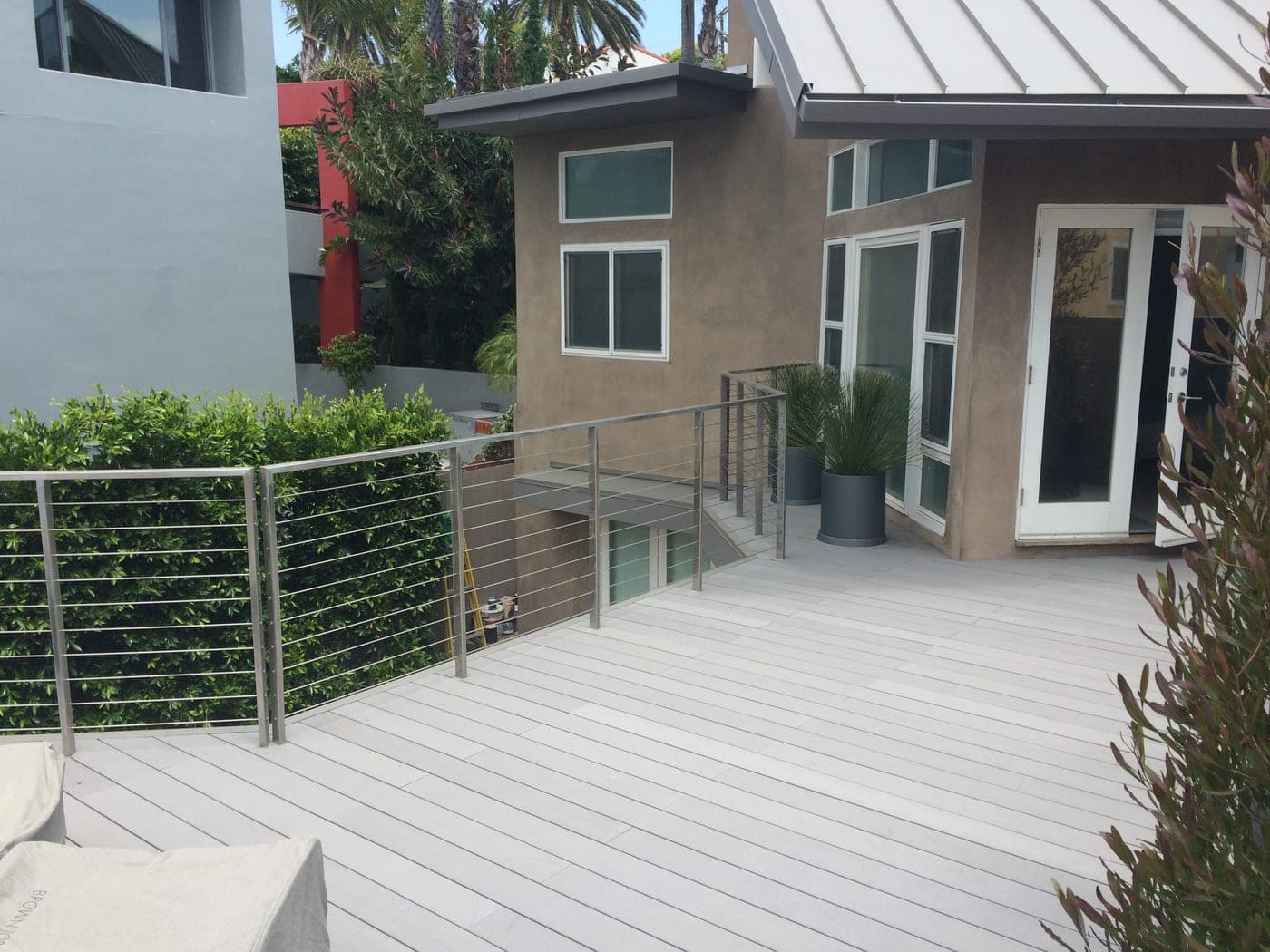 Playa del Rey Stucco, Deck & Railing — completed exterior by Accelerate Construction in Playa del Rey, CA