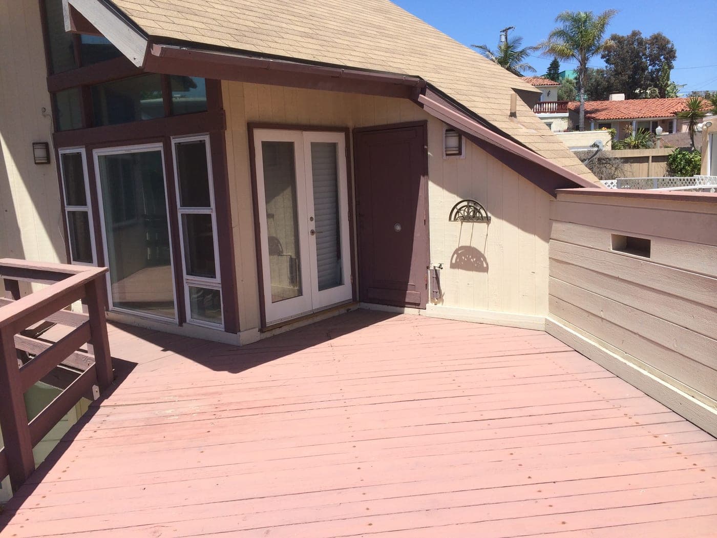 Playa del Rey Stucco, Deck & Railing — Before photo 2