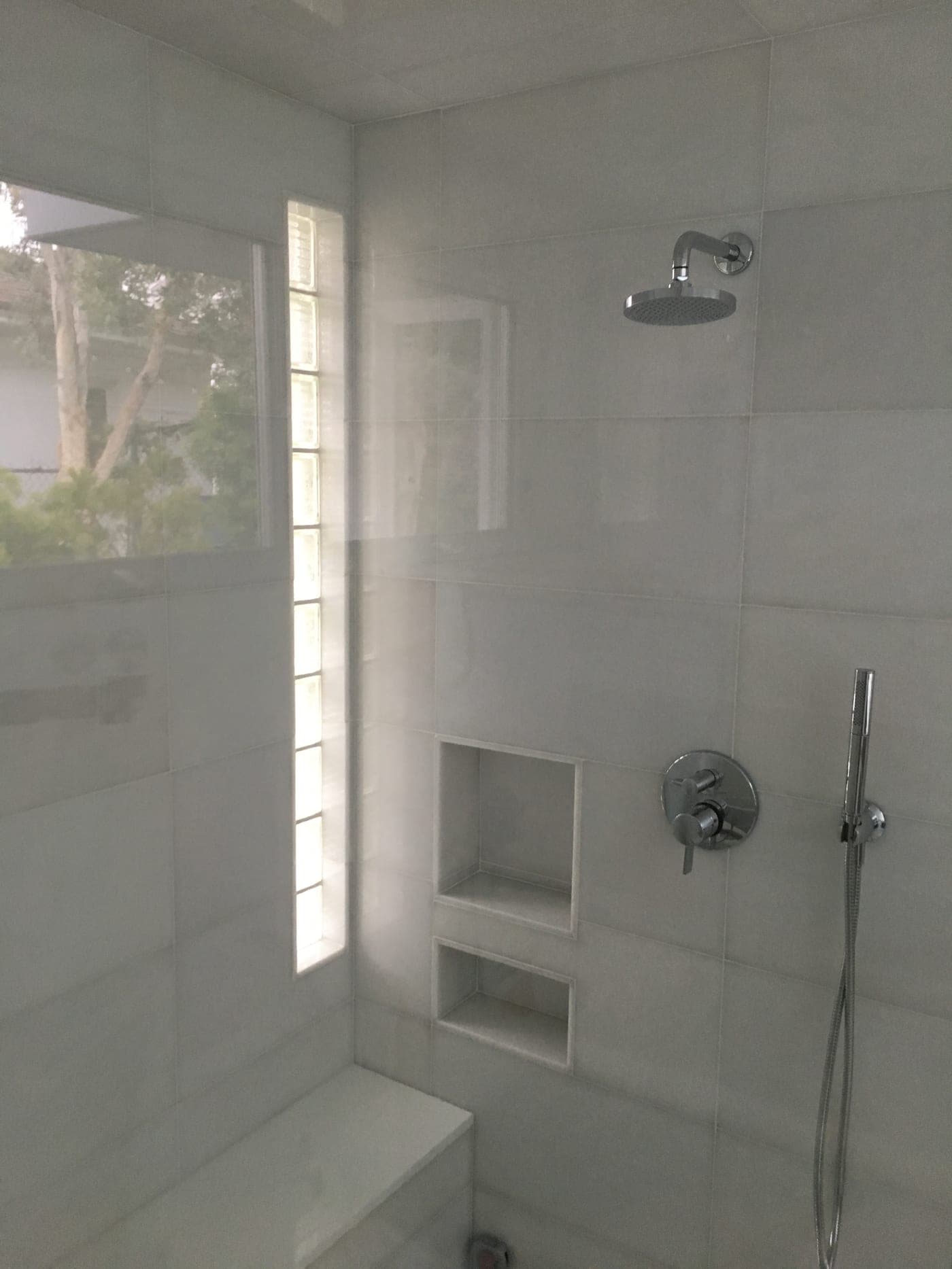 Santa Monica Bathroom Renovation — completed bathroom by Accelerate Construction in Santa Monica, CA
