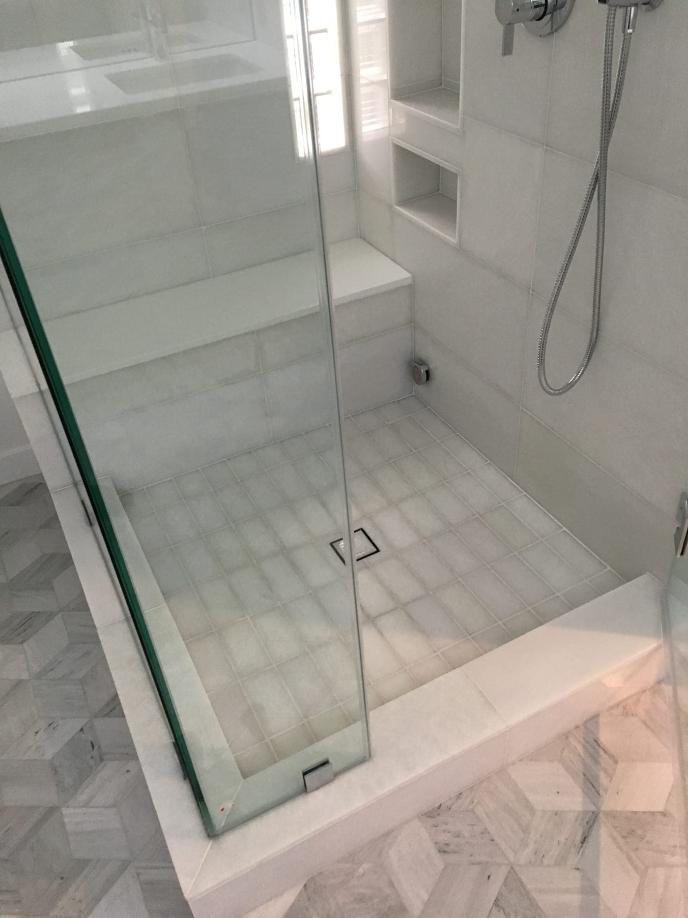 Santa Monica Bathroom Renovation — completed bathroom by Accelerate Construction in Santa Monica, CA