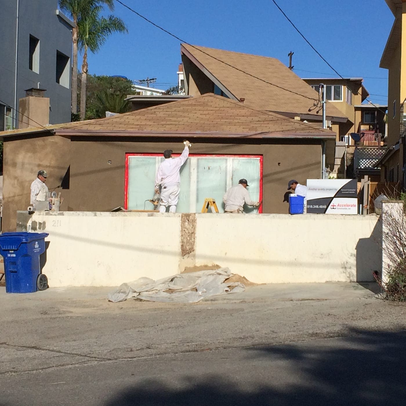 Playa del Rey Transformation — During photo 2
