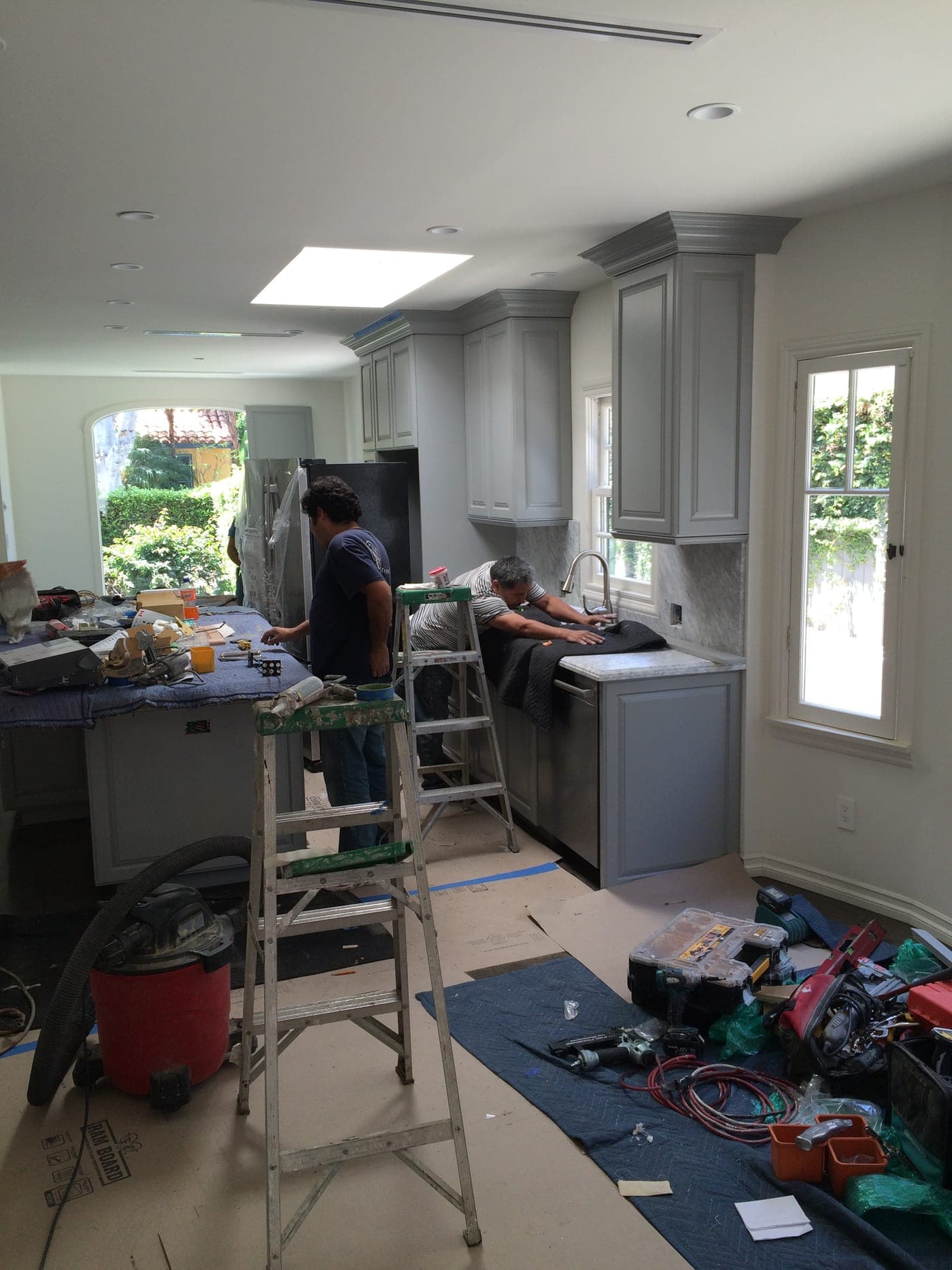 West Hollywood Kitchen, Dining & Living Renovation — During