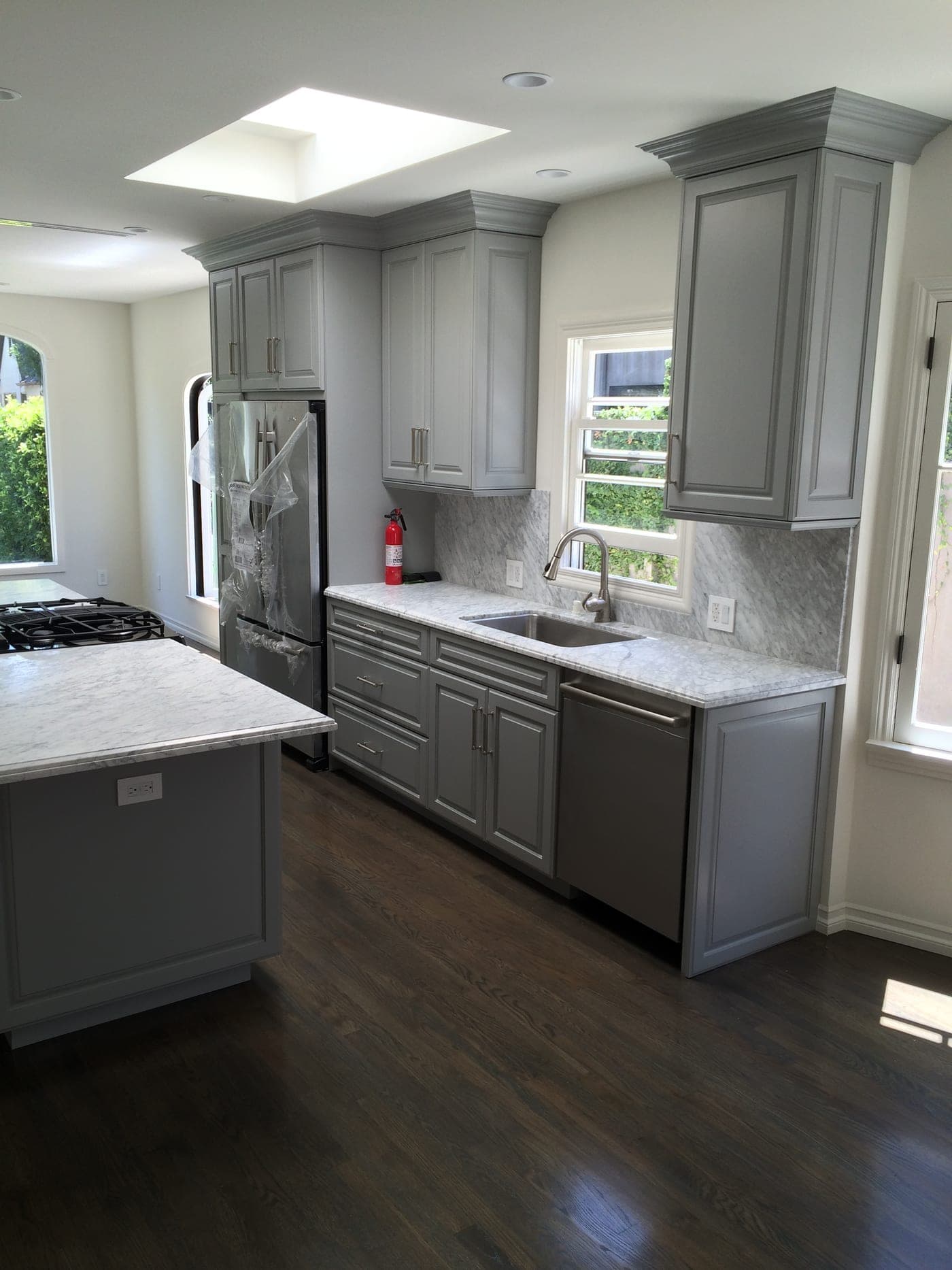 West Hollywood Kitchen, Dining & Living Renovation — completed kitchen by Accelerate Construction in West Hollywood, CA