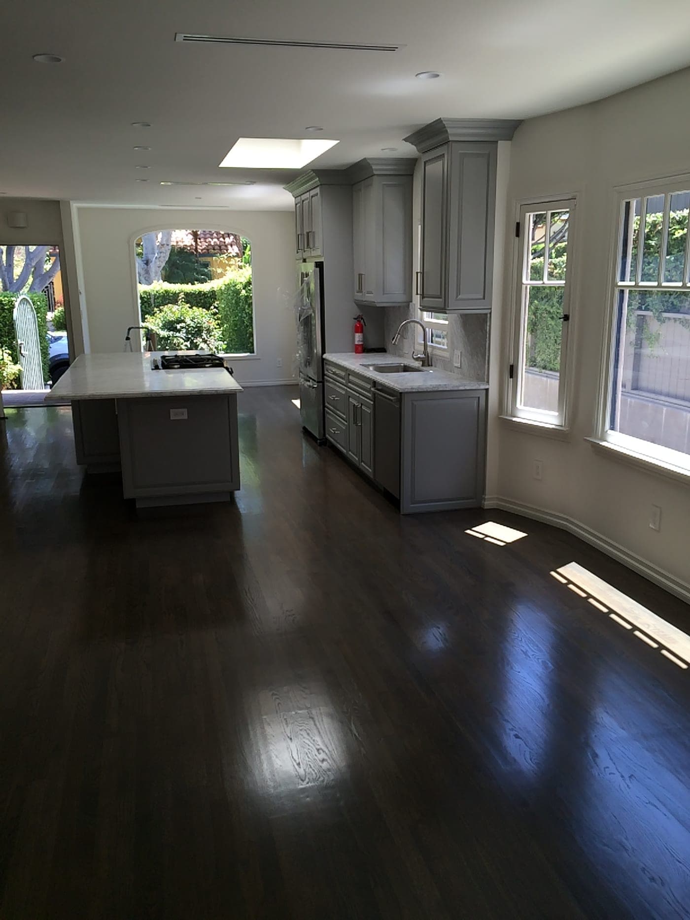 West Hollywood Kitchen, Dining & Living Renovation — completed kitchen by Accelerate Construction in West Hollywood, CA