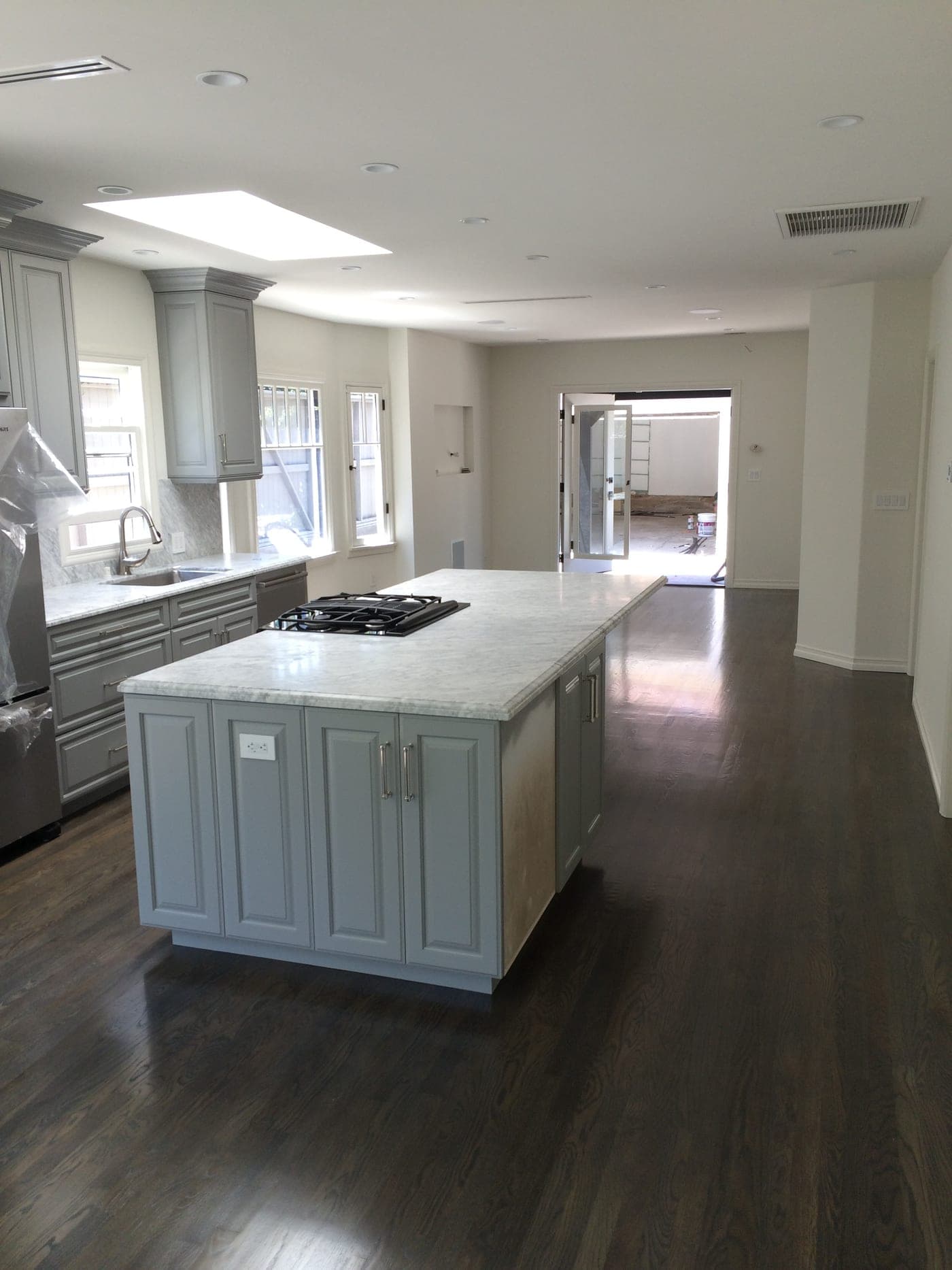 West Hollywood Kitchen, Dining & Living Renovation — completed kitchen by Accelerate Construction in West Hollywood, CA