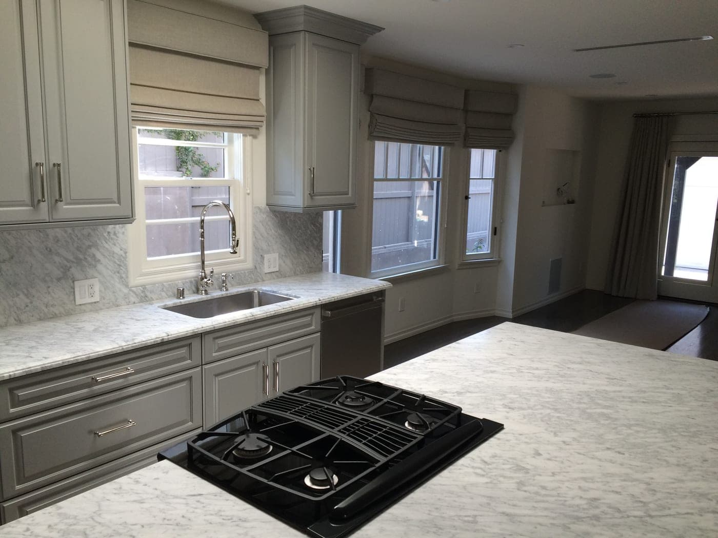 West Hollywood Kitchen, Dining & Living Renovation — completed kitchen by Accelerate Construction in West Hollywood, CA