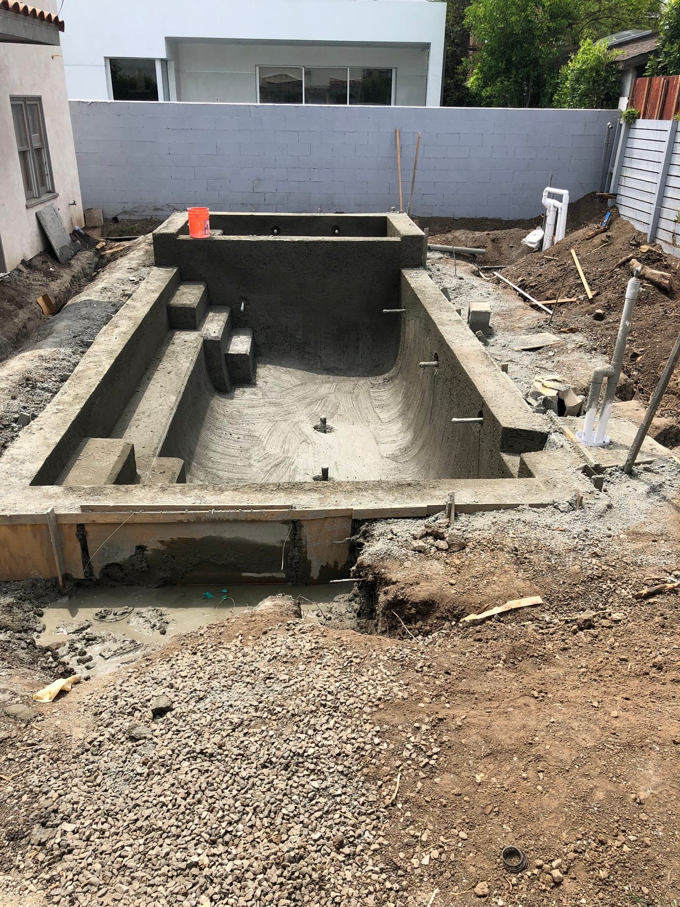 West Hollywood New Pool — During