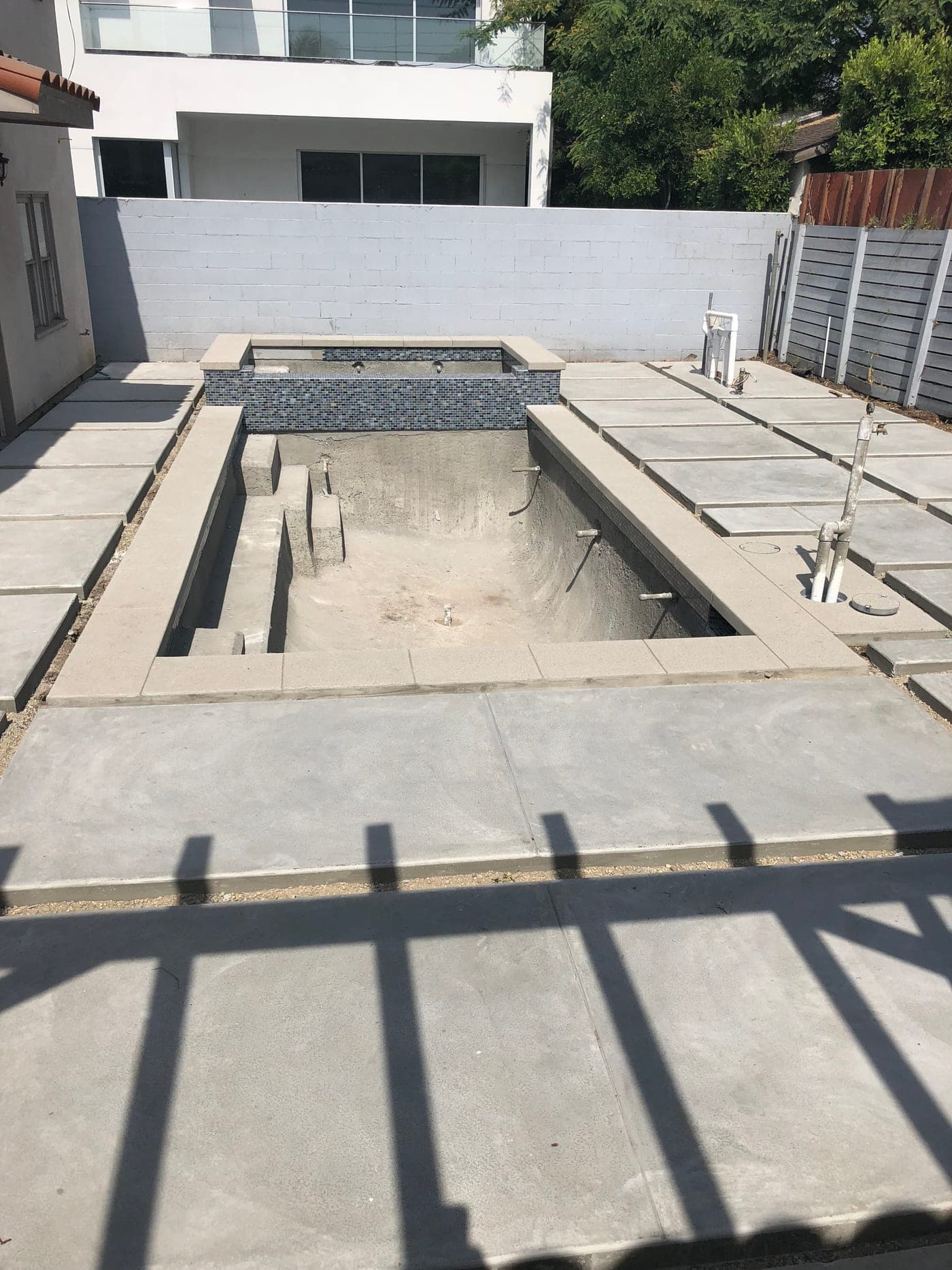 West Hollywood New Pool — During