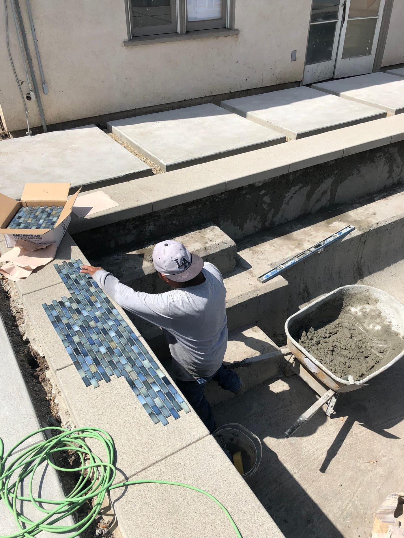 West Hollywood New Pool — During