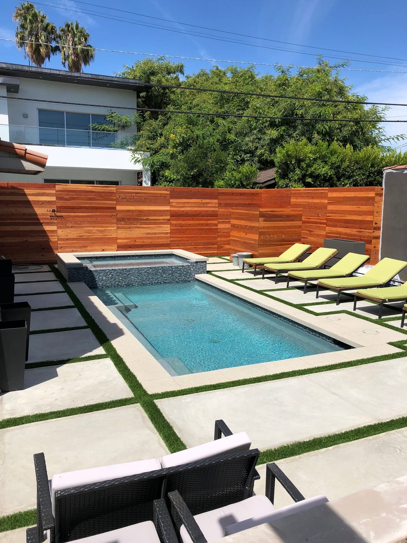 West Hollywood New Pool — After
