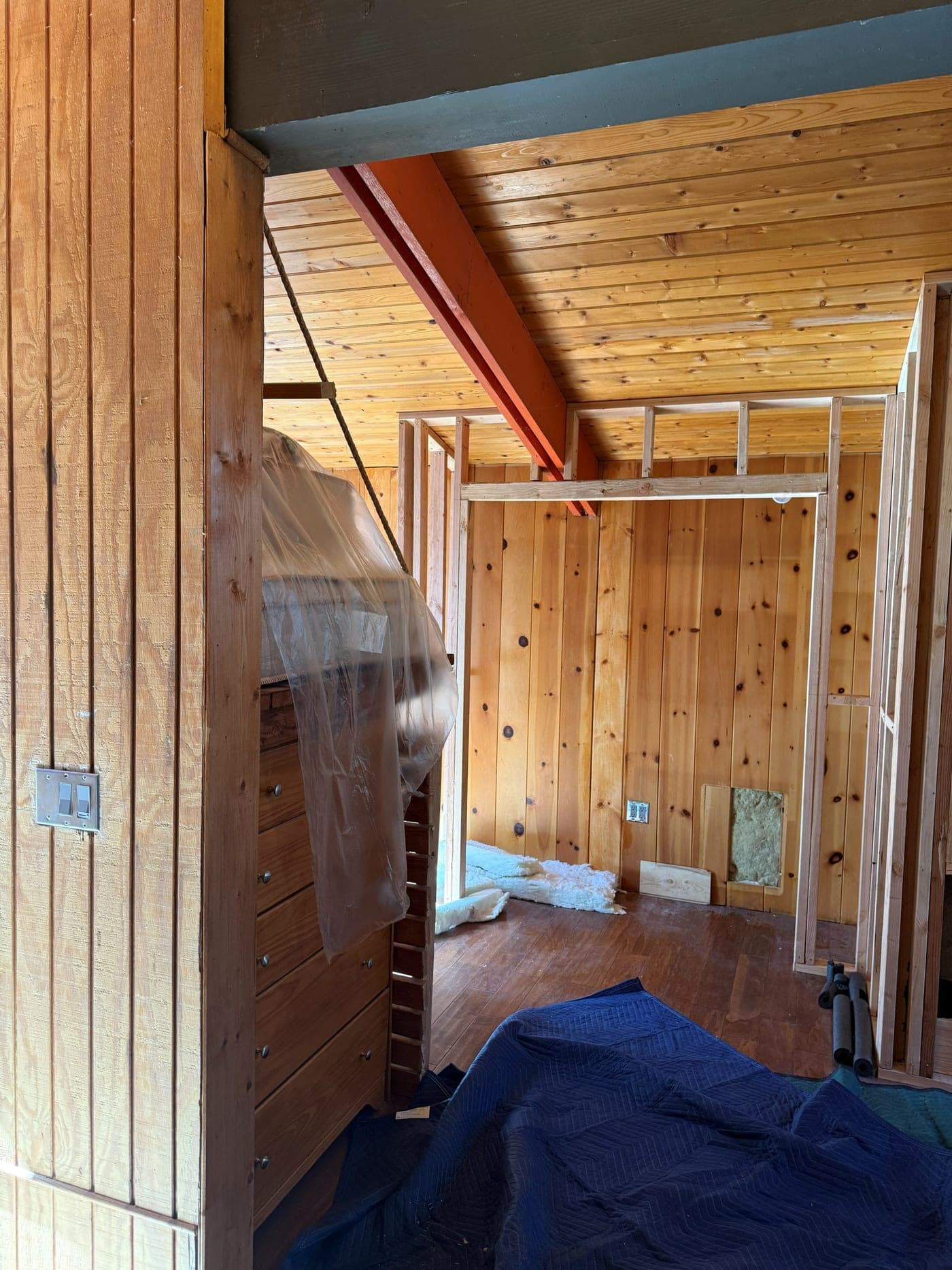 Wrightwood House Renovation — During photo 11