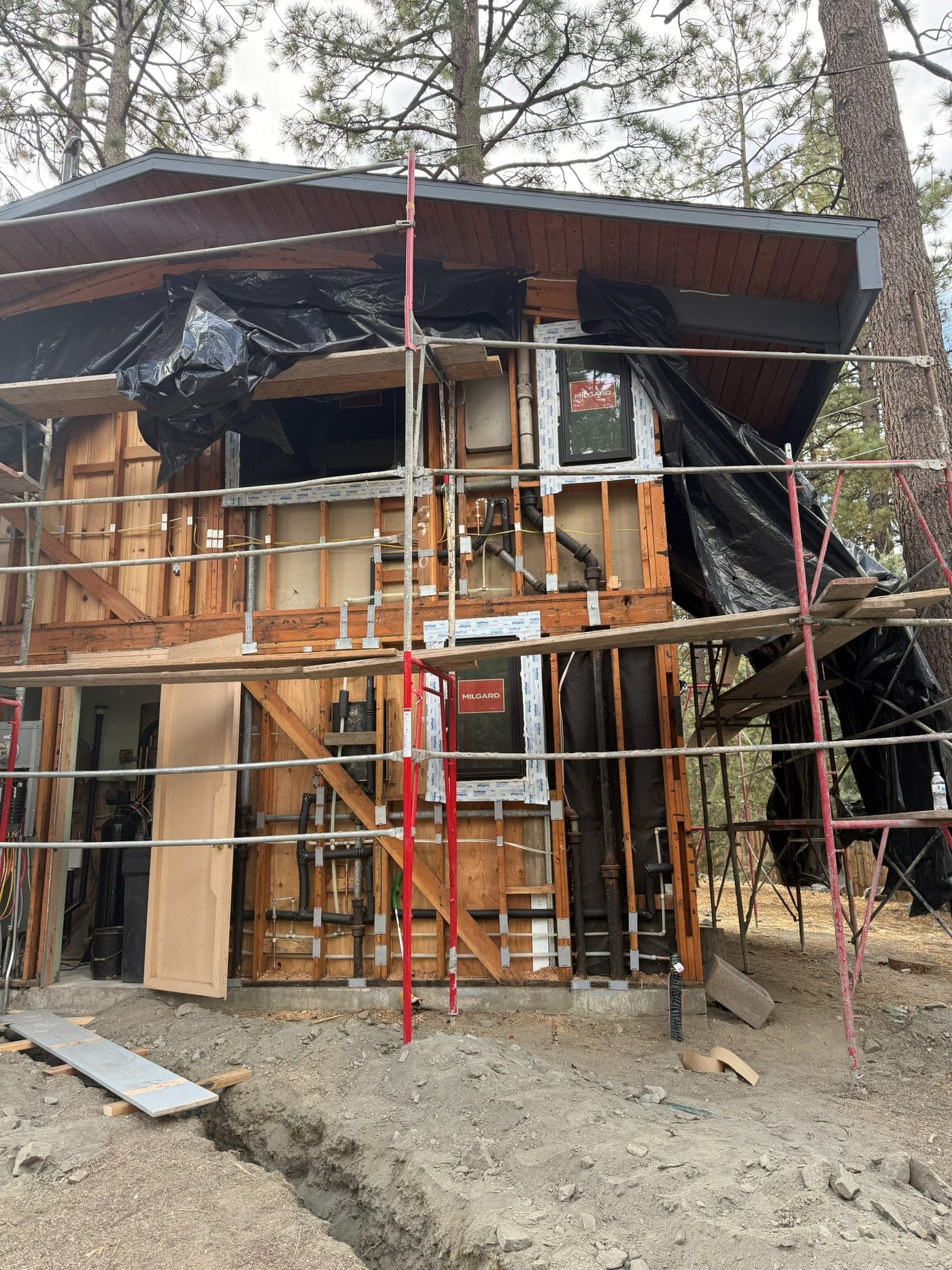 Wrightwood House Renovation — During