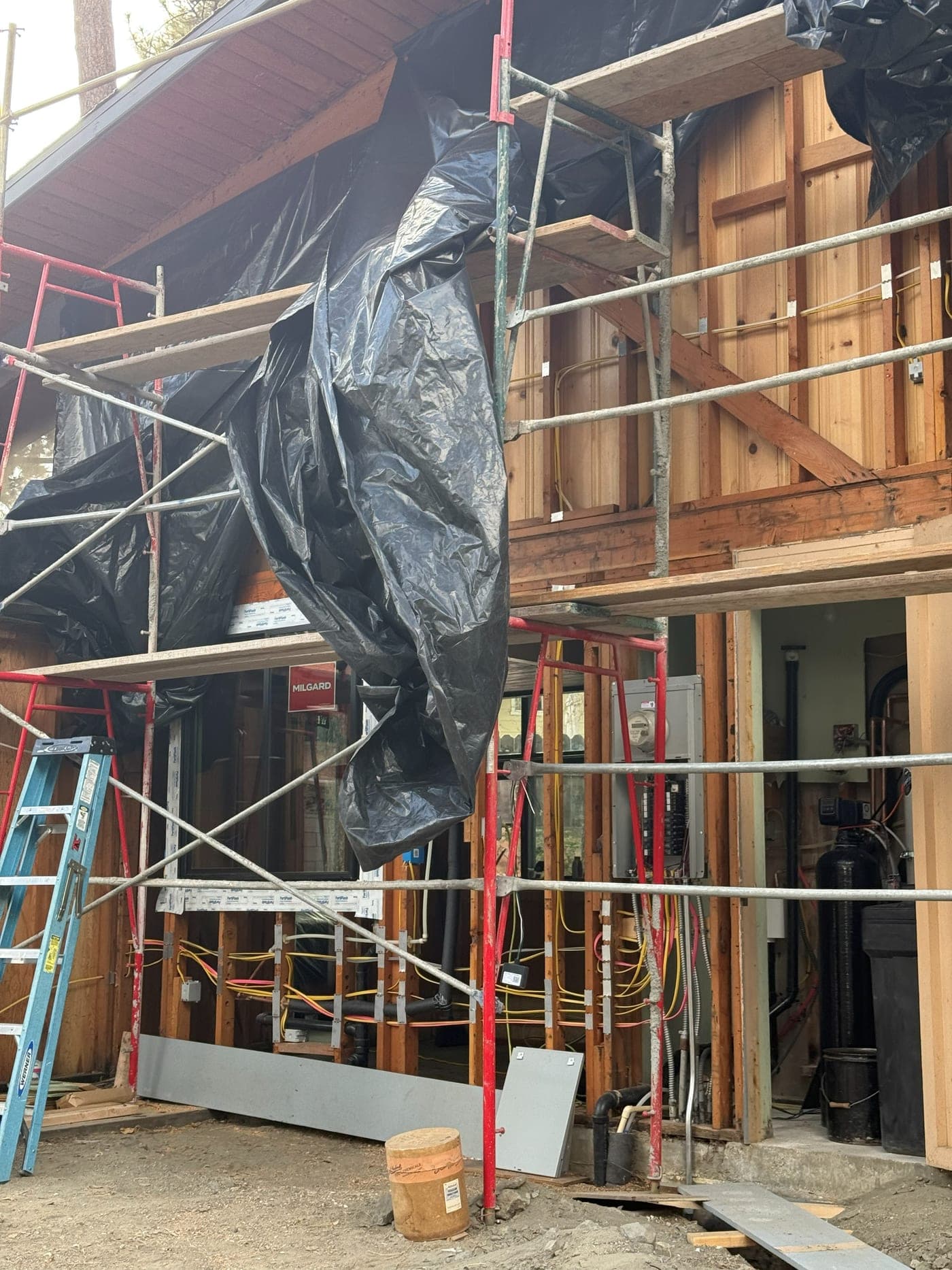Wrightwood House Renovation — During