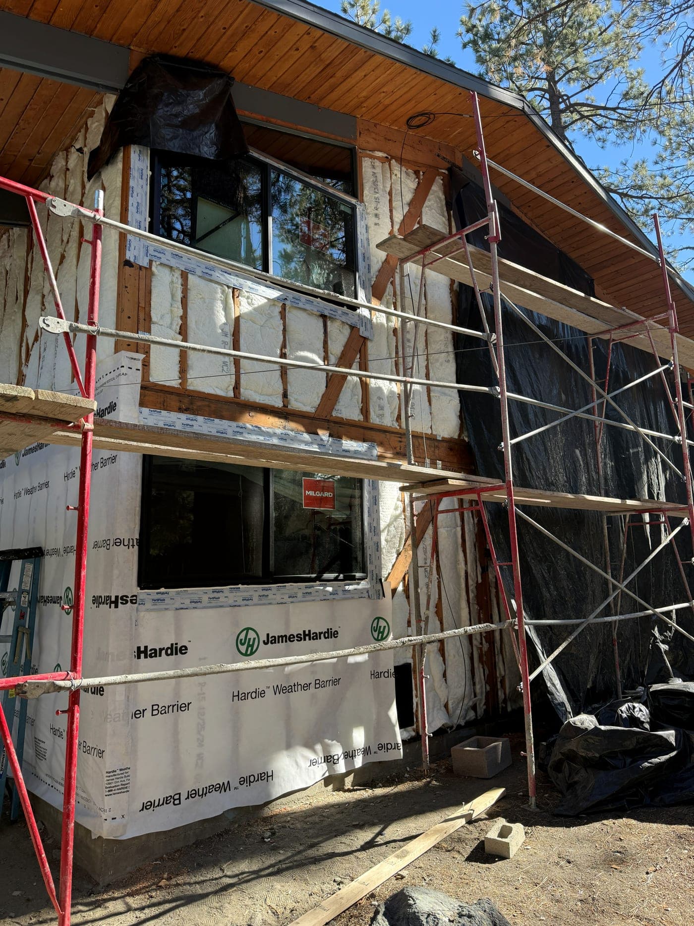 Wrightwood House Renovation — During