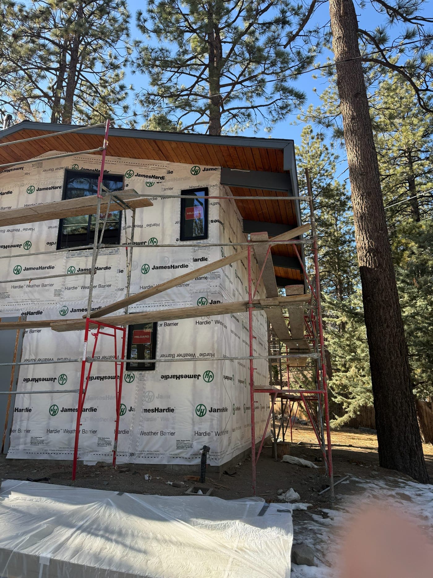 Wrightwood House Renovation — During