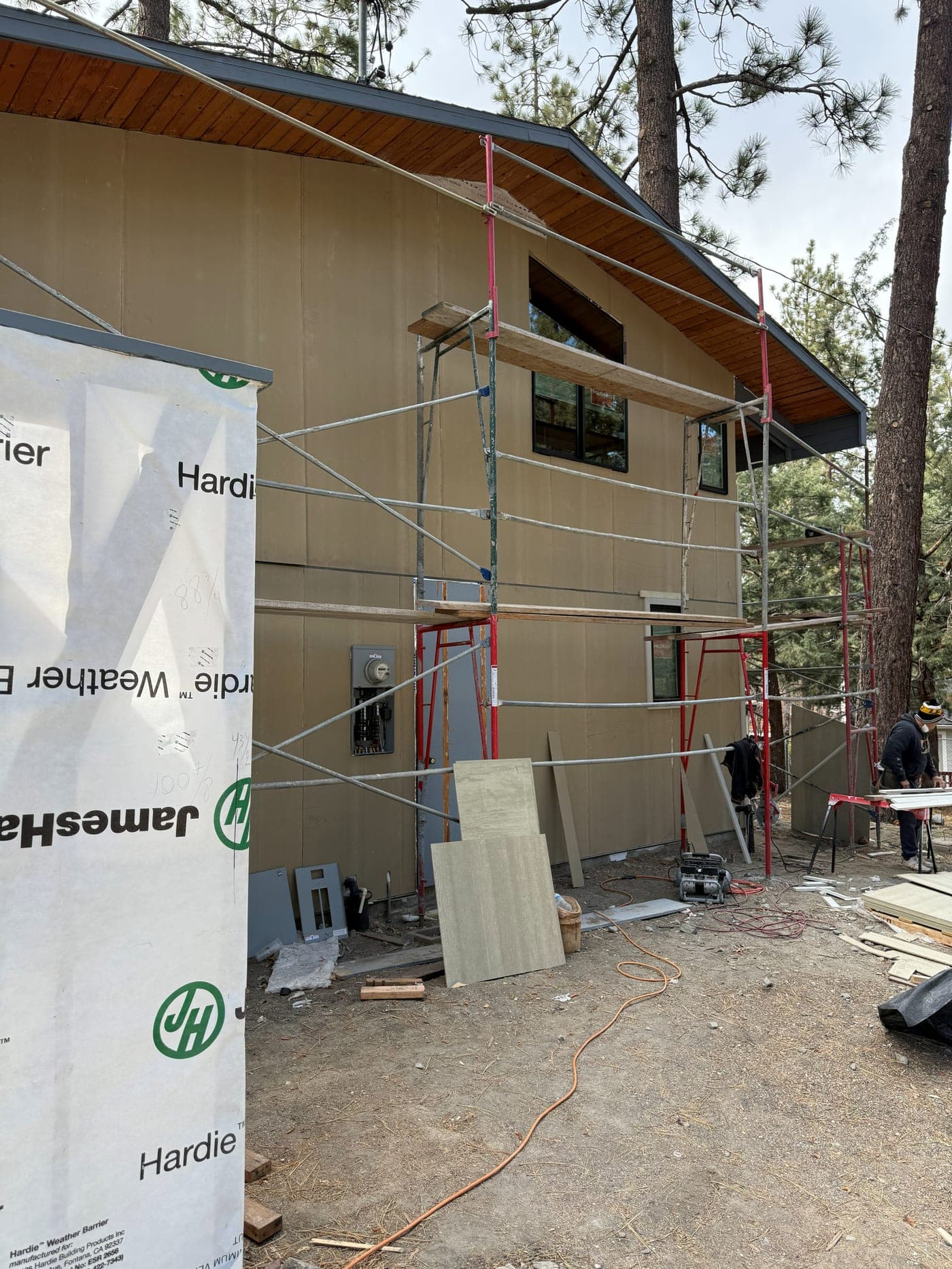 Wrightwood House Renovation — During photo 8
