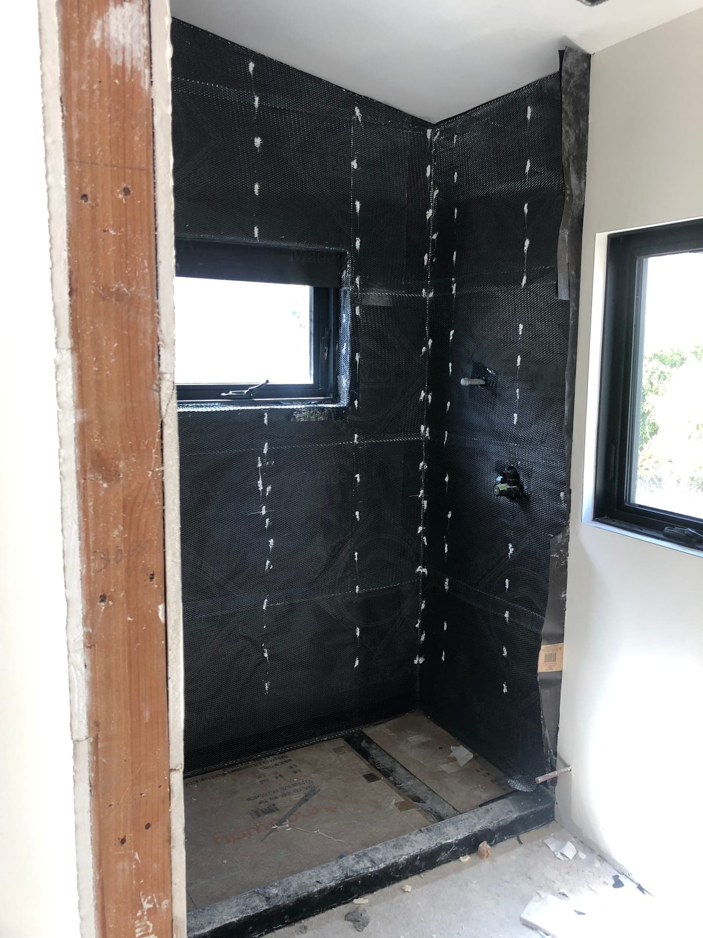 Malibu Modern Bathroom — During photo 2