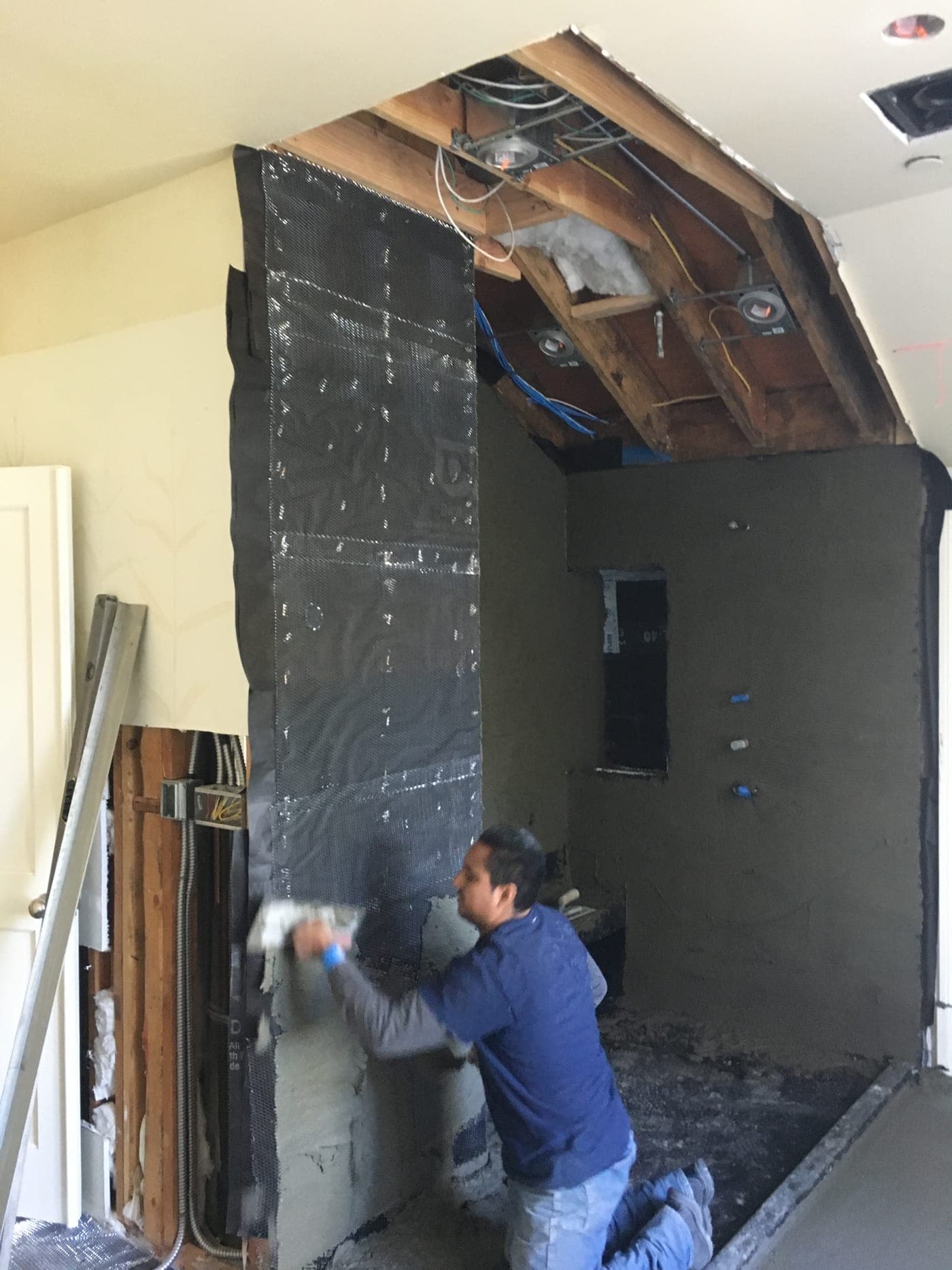 Pacific Palisades Master Bath Renovation — During photo 3