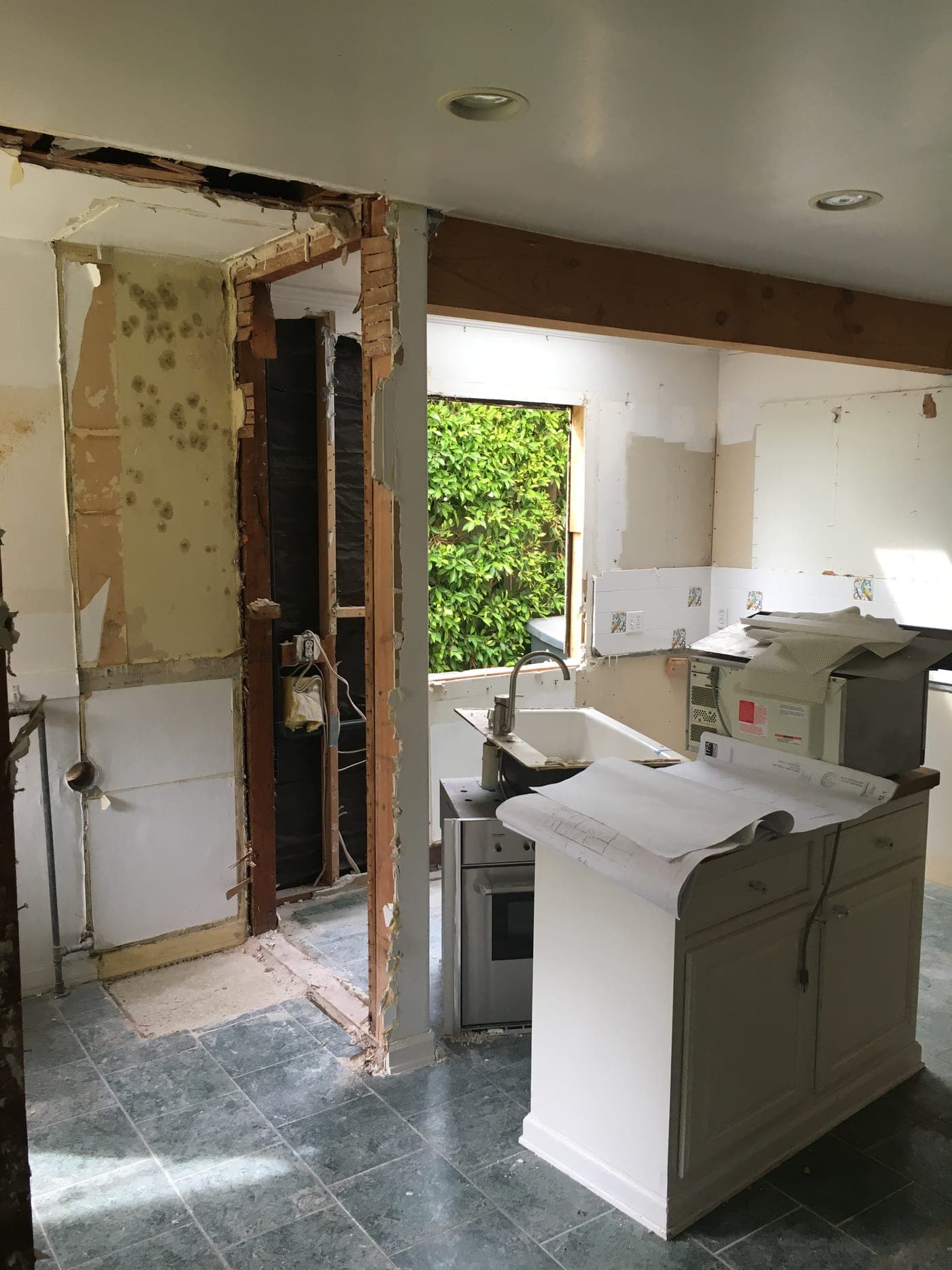 Pacific Palisades Kitchen Renovation — During photo 2