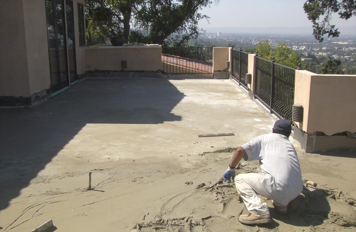 Studio City Deck Repair & Firepit — During photo 9