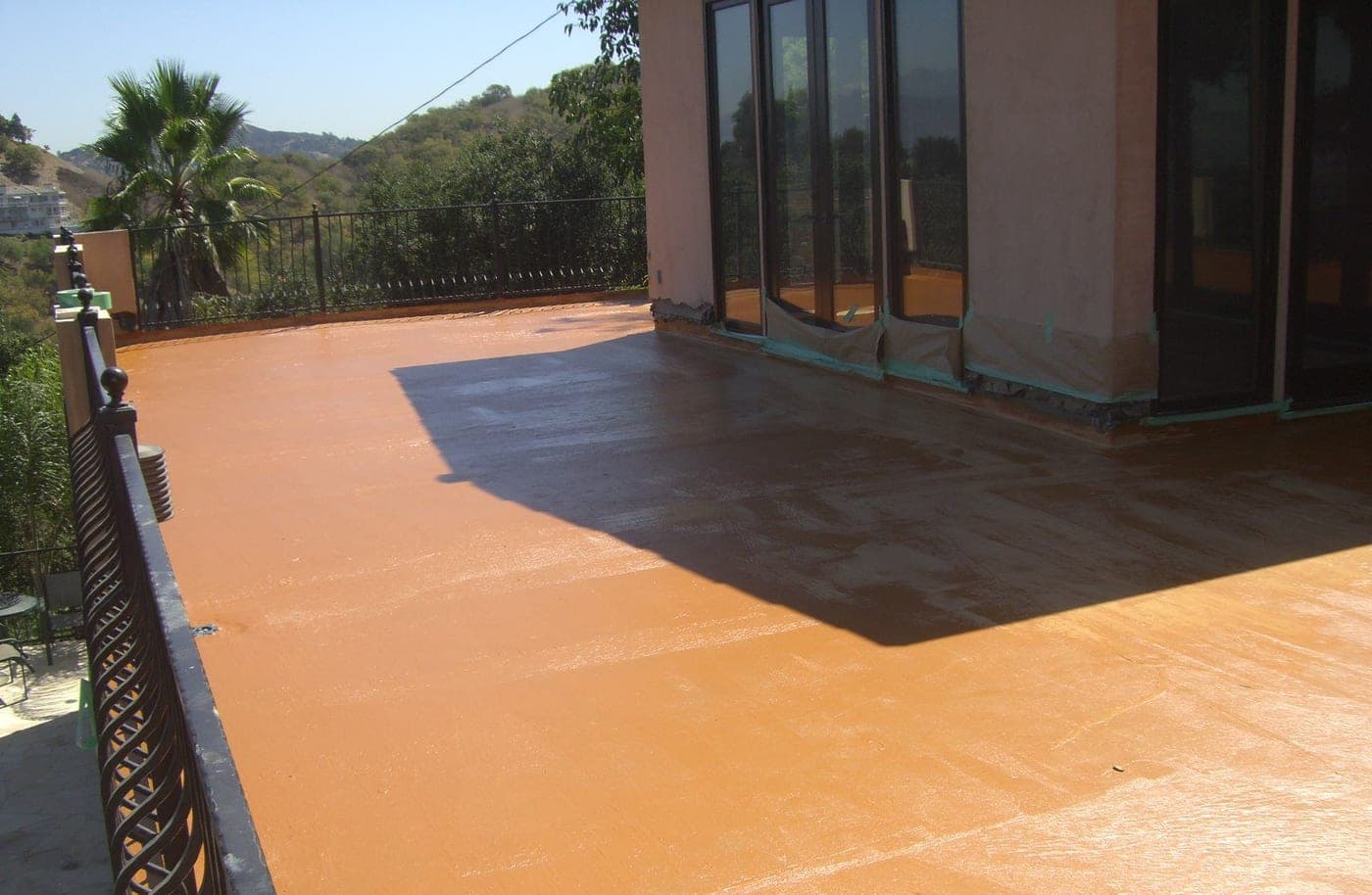 Studio City Deck Repair & Firepit — During photo 14