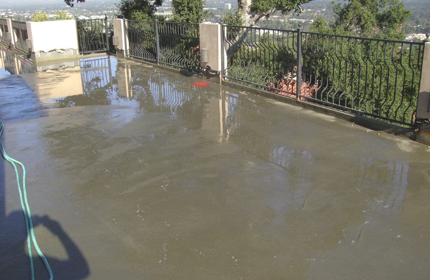Studio City Deck Repair & Firepit — During photo 16