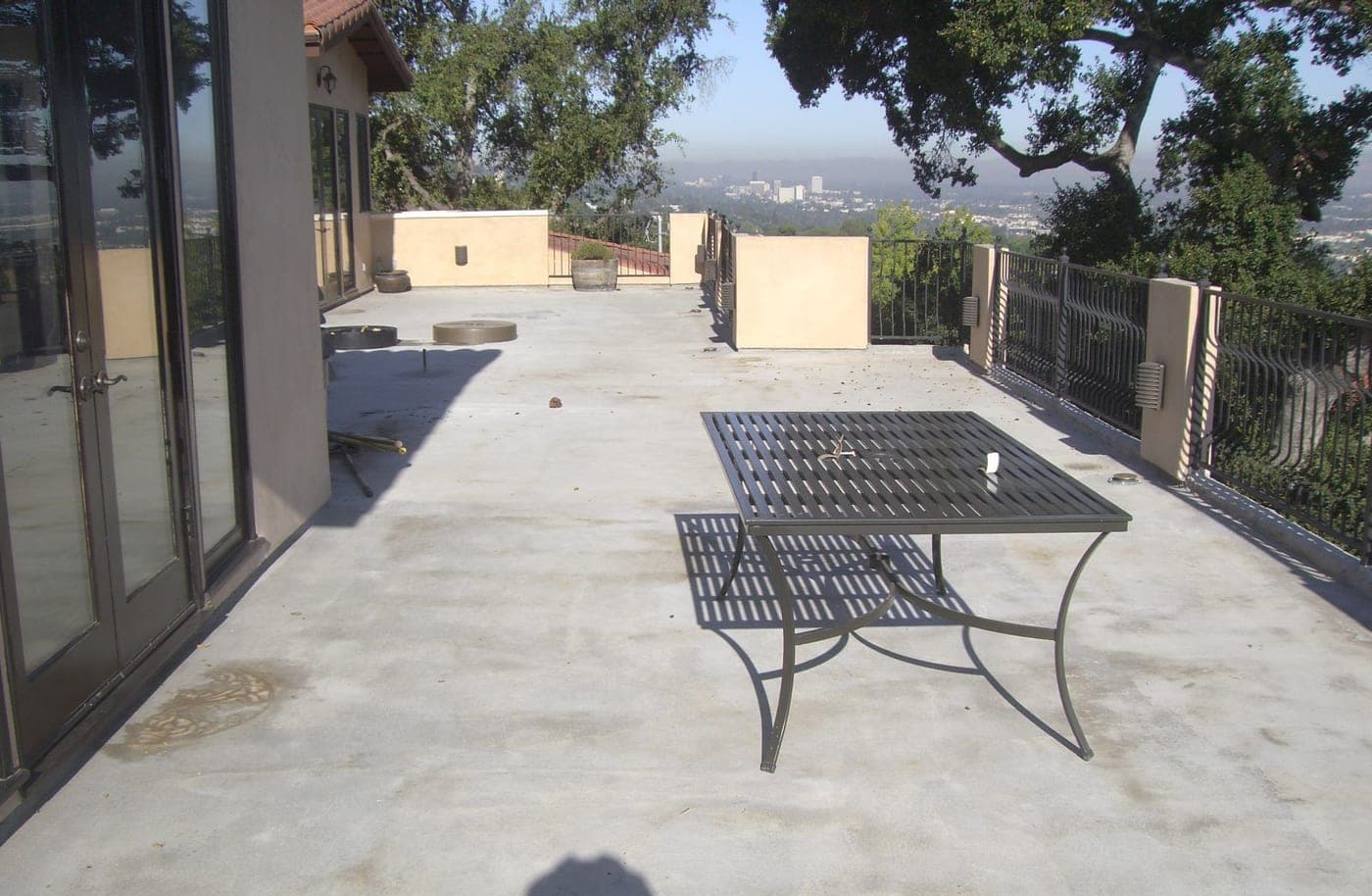 Studio City Deck Repair & Firepit — Before photo 1