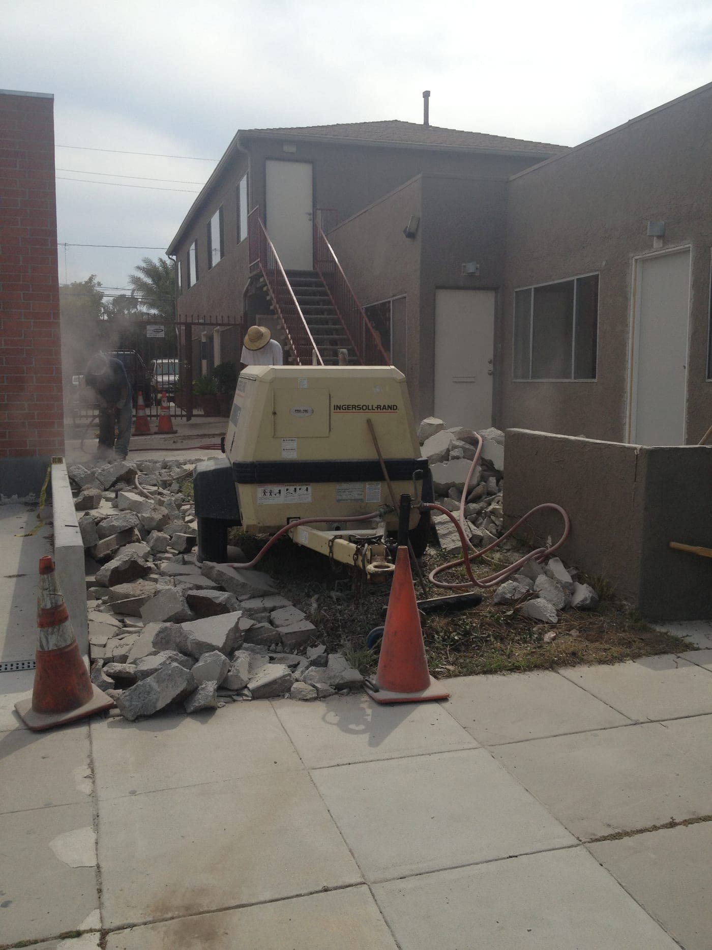 Santa Monica ADA Access Ramp — During photo 1
