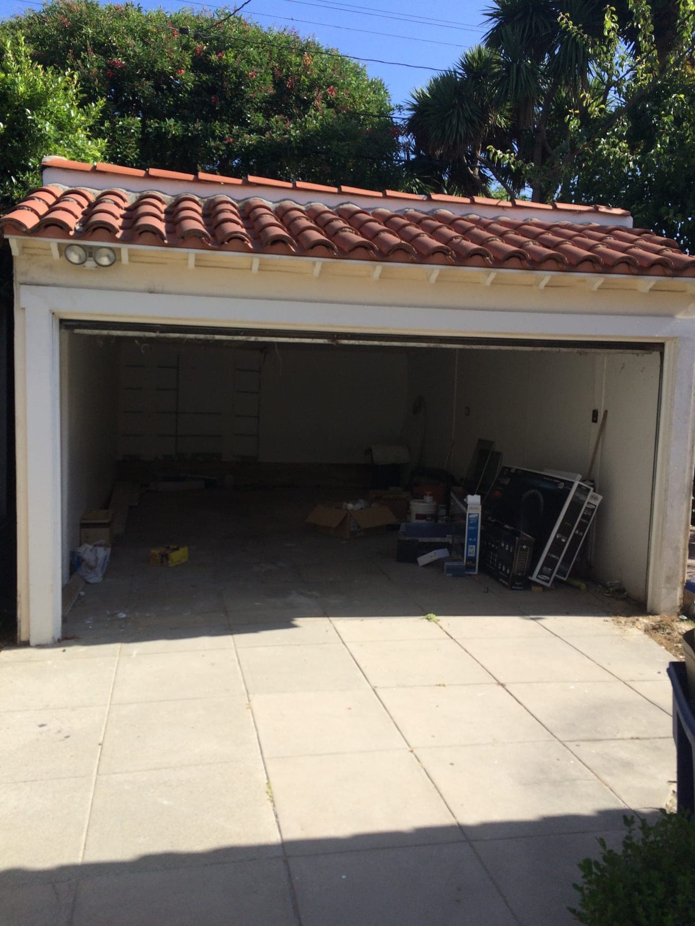 West Hollywood Garage Conversion — Before photo 1