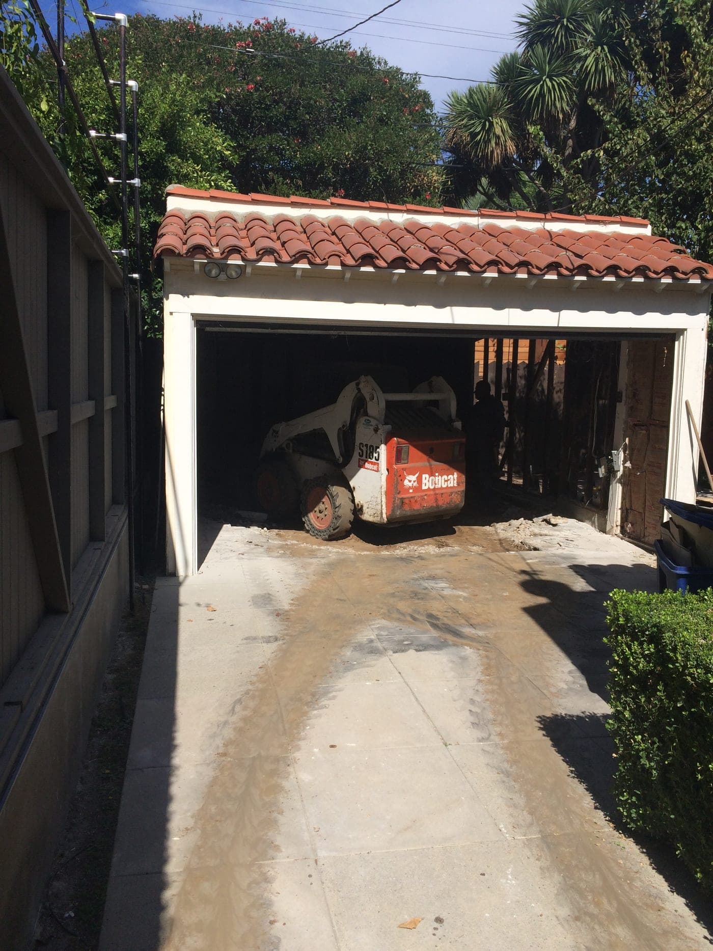 West Hollywood Garage Conversion — During photo 3
